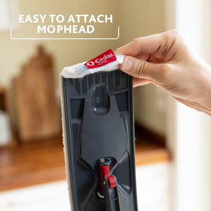 O-Cedar H2Pro Flat Mop System – Dual-Tank Cleaning for Spotless Floors