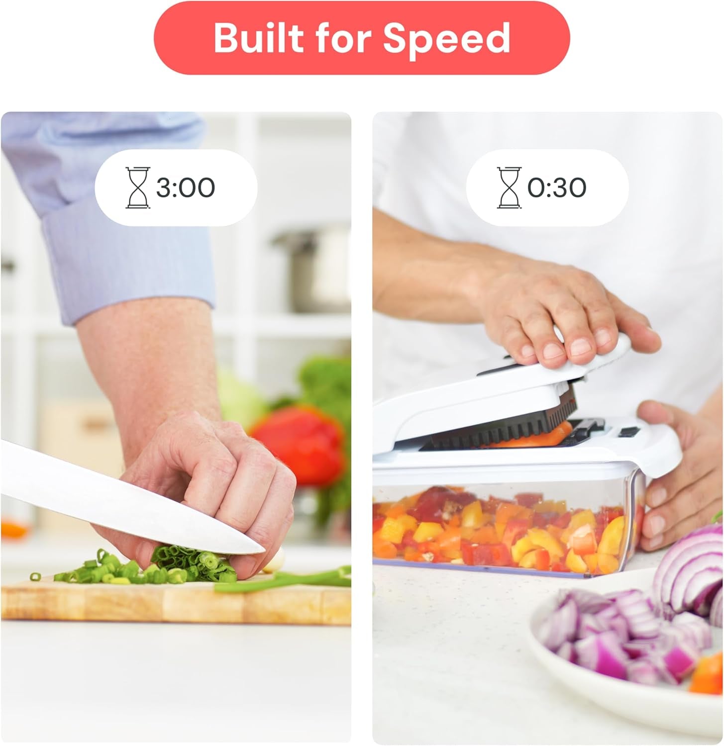 Pro Original 4-in-1 Vegetable Chopper & Spiralizer – Fast, Easy & Mess-Free Food Prep