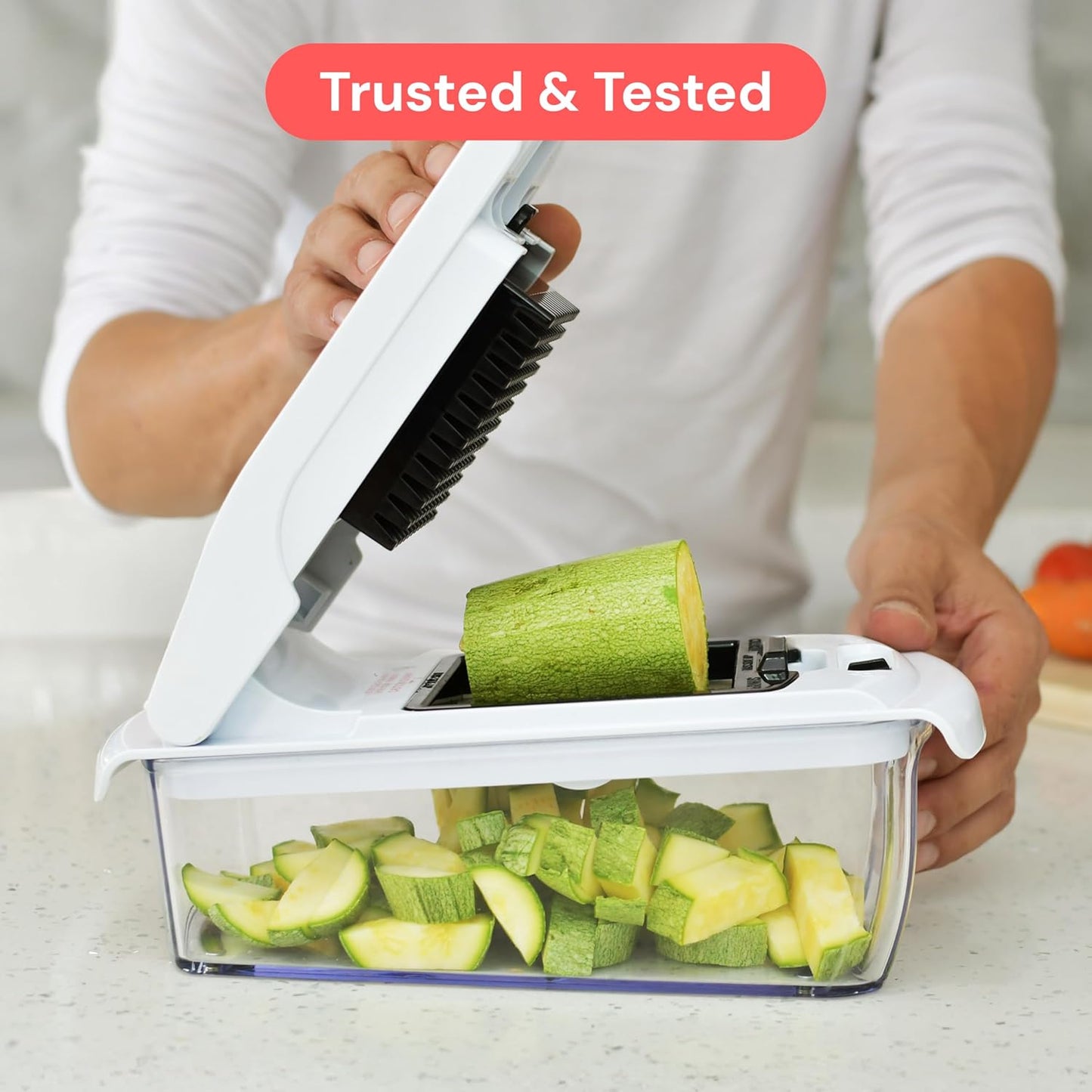 Pro Original 4-in-1 Vegetable Chopper & Spiralizer – Fast, Easy & Mess-Free Food Prep